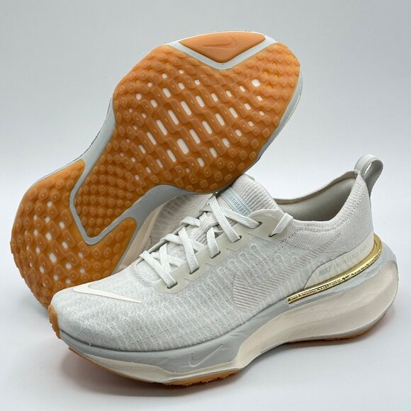 Women's Nike ZoomX Invincible Run FK 3 Light Bone Sail Gum DR2660-008 size 6.5 - Picture 7 of 14